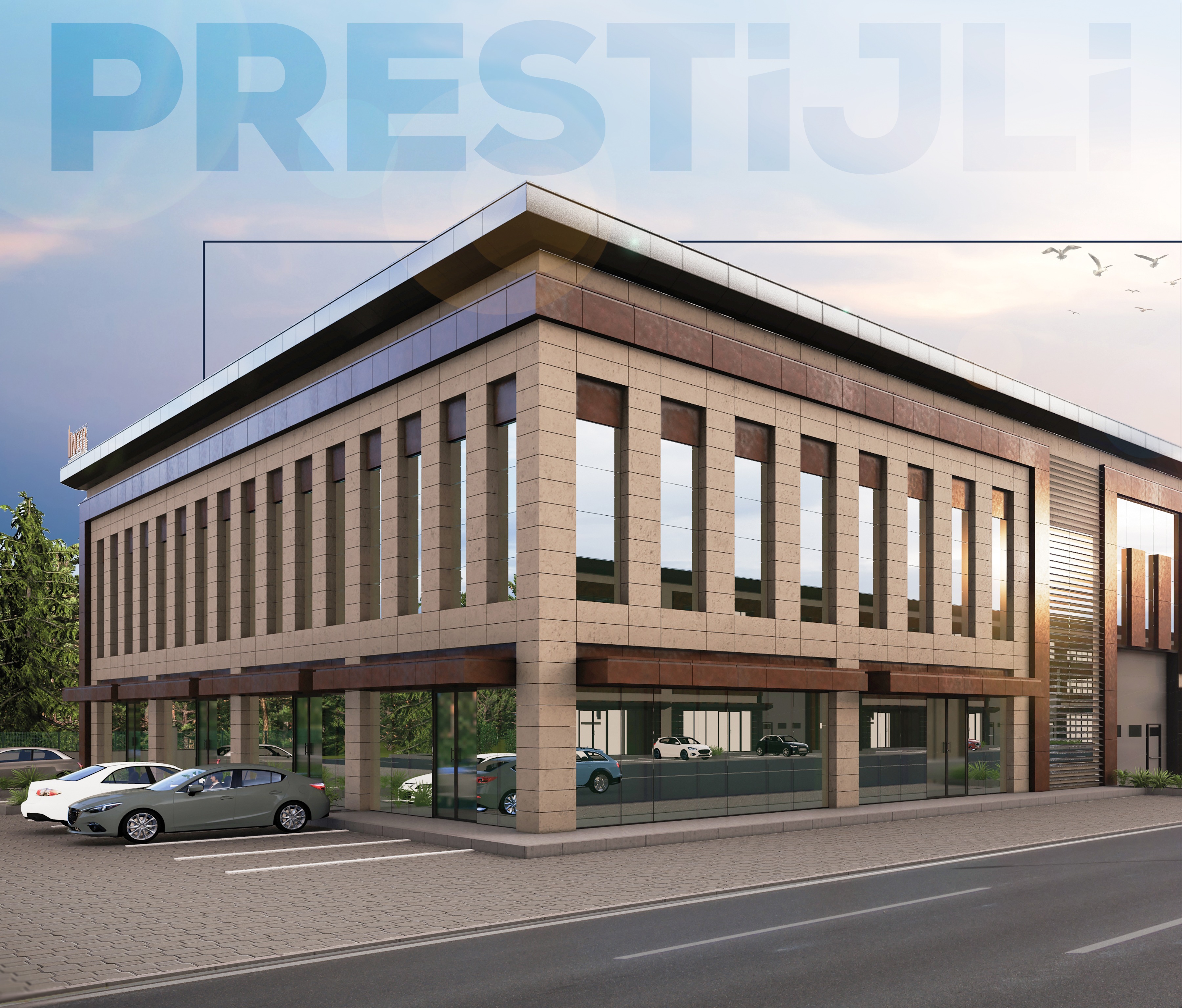 İncer Sanayi 2 prestijli cephe görünümü